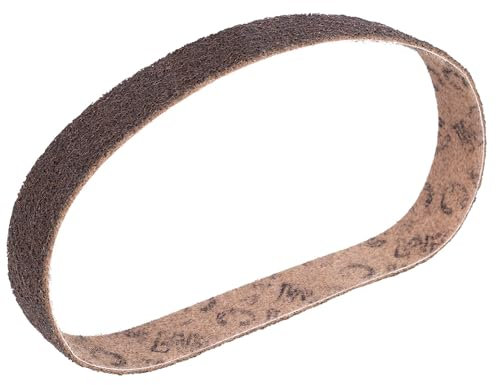 Fabricado con bandas de lija Scotch Brite 3M SC-BS Banda de no tejido Lijadora de banda para tubos (SC-BS Grade: Course, Color: Brown, 50mm x 2000mm)