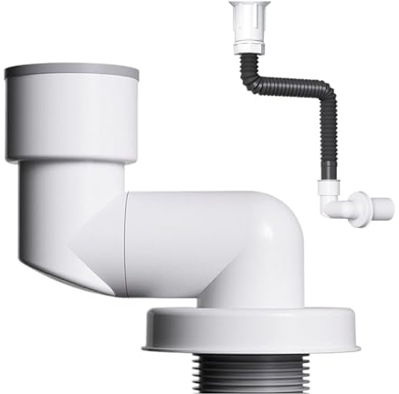 Geruchsblocker für Abflussrohre, Rücklaufsperre für Bad- und Küchenabflüsse, Anti-Fingerabdruck für Spüle, Küche, Bad, Waschbecken, Mopp und Toilette