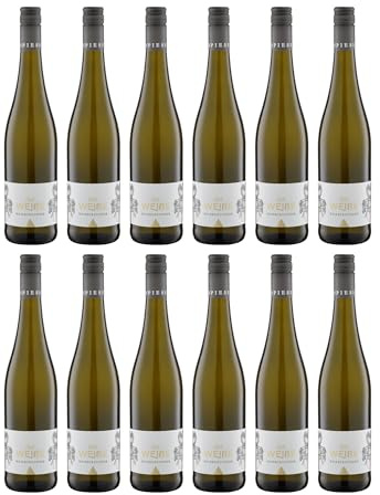 Weingut Spiess Weissburgunder Der Weisse Weisswein Weiss Trocken VEGAN Deutschland inkl. FeinWert E-Book (12 x 0.75 l)