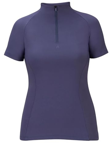 Aubrion Shires React Womens Short Sleeve Base Layer - Midnight