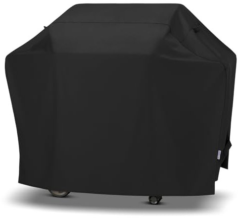 sunpatio Gas Grill, Outdoor BBQ Grill Abdeckung für Weber, 29,8, Nexgrill und Brinkmann, Heavy Duty Wasserdicht Wetter beständig strapazierfähigem Stoff, schwarz 65 schwarz