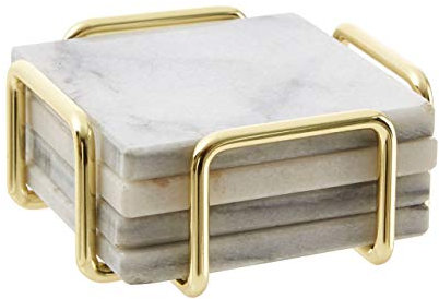 Premier Housewares 1001215 Coasters, Marble