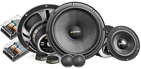 Eton PRS 165.3-16,5cm 3-Wege-Kompo-Lautsprechersystem - Lautsprecher mit 4 Ohm, 70 Watt RMS Nennleistung und Glasfaserpapiermembrane