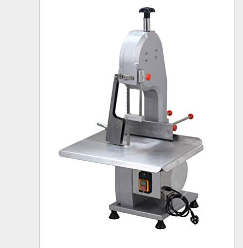 TX® 1500W Electric Bone Sawing Machine Band Saw Cutter Commercial Frozen Meat Slicer Meat Grinder Butcher Mincer Cutter Cutting for Pig's trotters,Beefsteak with Imported Saw Blade (220V/50HZ)