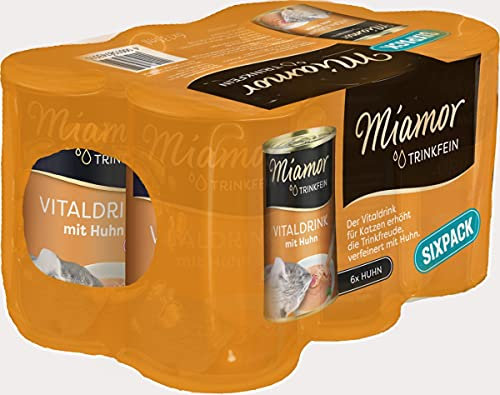 Miamor Trinkfein Vitaldrink Huhn Sixpack 6x135ml (13,52 €/L)