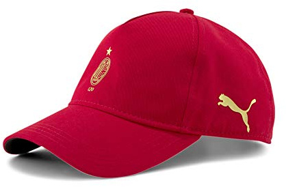 PUMA AC Milan 120th Anniversary Baseballcap Tango Red -Victory Gold Adult