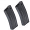 Airsoft Softair Parts 2pcs 120rd Mag Mid-Cap Econ Magazin Für M4 M16 Serie Schwarz