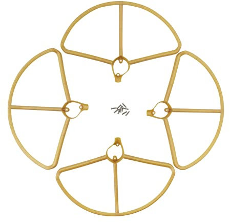 ZYGY 4pcs Gold Schutzrahmen für Hubsan H501S H501A H501C H501M H501S W H501S pro RC Quadcopter