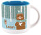 Herz & Heim® Weihnachtstasse personalisiert mit Namen - verschiedene Motive - Geschenkidee Weihnachten und Nikolaus für Kinder