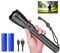 CakCity LED Torch 15000 Lumens, Upgraded Version Rechargeable Torch, Super Bright Camping Torch, XHP70.2, IP56 Waterproof, Zoomable (2 x 26650 Battery) [Energy Class A+++]