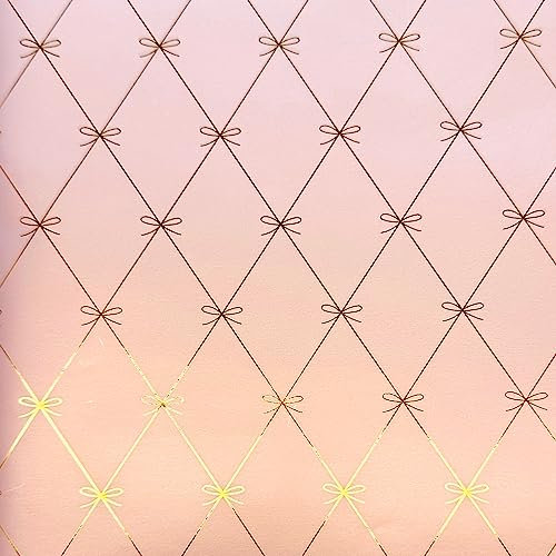Geschenkpapier 70cm x 2m Rolle Schleifen rosa