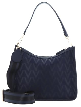 Valentino Schultertasche Umhängetasche Sacca Punch Shoulder Bag Blu dunkelblau