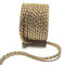 s.dekoda Kordel 10m x 6mm Gold Lurex Drehkordel Dekoband Kordelband Kordelschnur