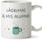 MUGFFINS Tazas para PROFESOR - En Español - Lágrimas alumnos - 11 oz / 330 ml - Regalo original y divertido