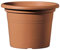 Deroma Pot de Fleurs Rond Day R Cotto - Coloris Terre Rouge - 40cm