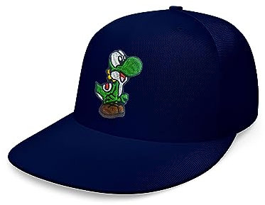 Blondie & Brownie Unisex Cap Snapback, Yoshi Baby, Navyblau