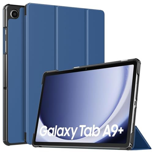 TiMOVO Case for Samsung Galaxy Tab A9+/A9 Plus 11 Inch 2023, Slim Lightweight Stand Hard Back Shell Protective Cover for All-New Galaxy Tab A9+ Tablet SM-X210/X216/X218, Navy Blue