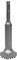 Electric Breaker Hammer Bit, Square Head Bushing Bit 40cr Steel Rotary Hammer Drill Chisel Bit for Concrete Polishing, Chiseling Stone Walls