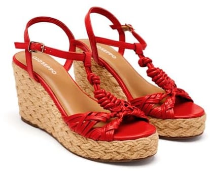 GIOSEPPO Castine Sandalo espadrillas con zeppaDonna