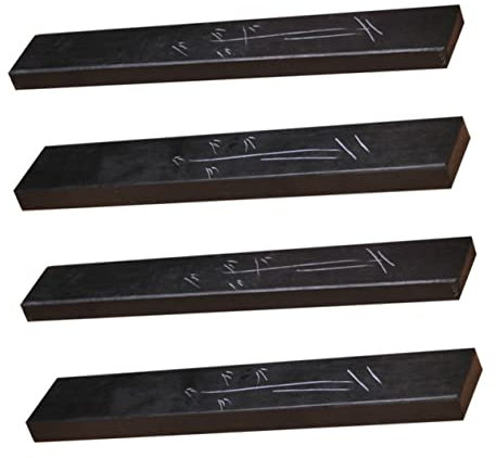 BELLIFFY 4stücke Teiliges Aus Kunstvoll Geschnitzten Marmor-briefbeschwerern Für Kalligrafie Für Büro Schule Und Zuhause Für Schreibwaren Und Tuschmalerei