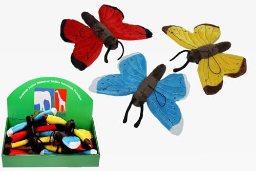 Cornelißen Kuscheltier Schmetterling Falter mit Band 3fach 1017151