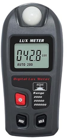 LCD -Bildschirmkamera Light Degree -Digital Camera Light Messer/Handheld -Belichtungsmesser | LCD -Bildschirmfoto Luxometer