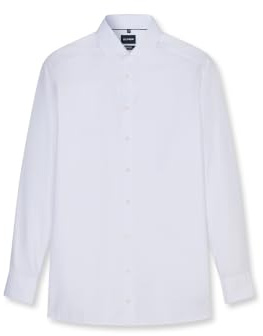 OLYMP Herren Businesshemd Regulär 131084 | Hemd, Manschette, Modern Fit, 100%Baumwolle