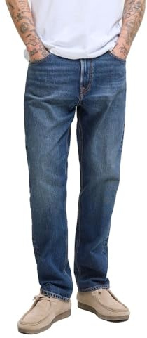 JACK & JONES Jjichris Jjclassic Am 440 Noos, Bleu Denim, 34W / 30L Hommes