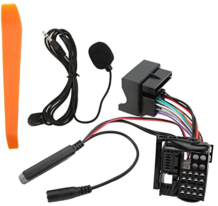 Greensen Auto Musik Kabel Adapter für CD30 und MP3-Autoradios – Hochwertiger 3,5 mm AUX-Verbindungskabel-Adapter zur Audioübertragung von Smartphone, MP3-Player oder anderen Geräten an das Fahrzeugrad