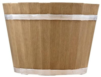 Ailan Verdickte Pflanzgefäße aus Kunststoff für zu Hause. Robuste, stoßfeste Blumentopfgeschenke. Pflanztopf ohne Löcher ist für den Wasseranbau von Lotusblumen geeignet.