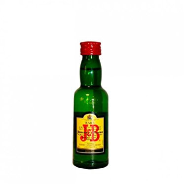 Botella miniatura whisky JB
