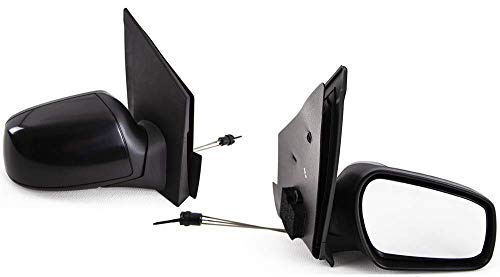 TVP Trade Vehicle Parts.co.uk Compatible With Door Wing Mirror Manual Black Paintable O/S Right Side Ford Fiesta 2005-2008