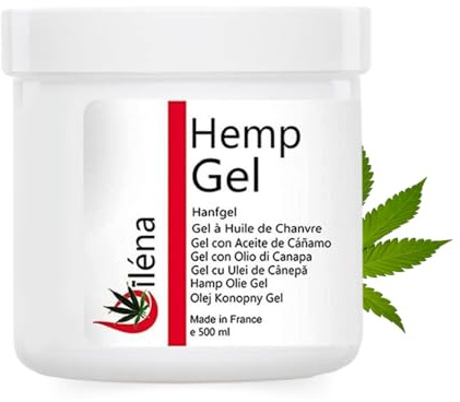 Oïléna - Gel de Massage Corporel Hydratant | Baume Anti-Vergetures Naturel | Riche en Huiles Essentielles | Absorption Rapide | Sans Produits Chimiques, Transparent, 500 ml (Lot de 1)