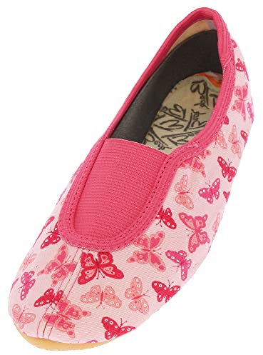Beck Mädchen papillon, wreef Gymnastikschuhe, Pink, 28 EU