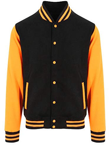 Just Hoods Blouson College Varsity unisexe - Multicolore - Small