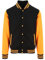Just Hoods Blouson College Varsity unisexe - Multicolore - Small