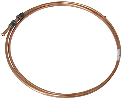 AERZETIX - C42566 - Bremsleitung - Schlauch - aus Kupfer - 160cm Ø4.76mm - mit Verbindungsstücken - M10x1/M10x1
