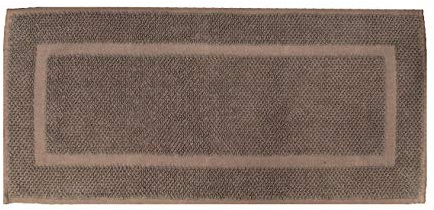 Allure Bath Fashions Hotel Essentials Extra-Long Bath Runner Mat, 100% Cotton, Eco Friendly, Supersoft, Easy Care Machine Washable, 50cm x 110cm 1250gsm - Fully Guaranteed