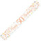50th Birthday Rose Gold Birthday Party Foil Banner Pennant Age 50