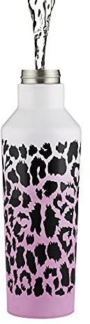 Typhoon Pure Gourde en acier inoxydable avec imprimé léopard changeant de couleur 800 ml