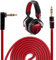 Studio Audio Cable Compatible with V-Moda Crossfade LP/LP2,XS M-80 V-80 M-100 M-200 Headphones,4.2 Foot, 1.25 m Cable