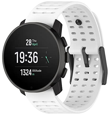 xhKJO Armband für Suunto 9 Peak Pro/Suunto 9 Peak Strap, Ersatzband Uhrenarmband Silikonband,Armbänder Uhrenarmbänder WristStrap Bracelet Ersatzarmbänder für Suunto Vertical/Suunto 5 Peak (WeiB)