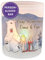 FEENSTAUB Windlicht Glas, Weihnachten Deko Winter, Teelichthalter Glas personalisiert mit Name, Deko Winter Innen, Kerzenglas Deko, Tischdeko Windlicht mit Spruch, Nordpol