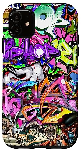 Graffiti Street Art, Colorful Urban hip hop Case for iPhone 11