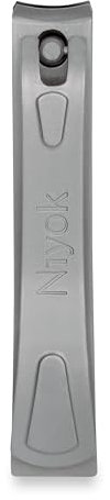 Niyok® Nail clippers (large), high quality nail clippers for hand and toenails, ideal for thick nails, nickel-free nail clipper made of stainless steel, professional quality