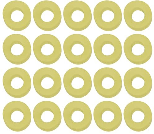 eMagTech 1300Pcs 2mm Bait Bands Rubber Pellet Bands Fishing Rubber Band for 2-6mm Red worm Bait Particles Carp Coarse Fishing Yellow