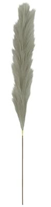 Tiges Plumeaux Pampas Artificiels Gris 77cm Lot de 4 Bouquet Fleurs Séchées Composition Florale Plumeau Décoration Intérieur Maison Bohème Boho Champêtre
