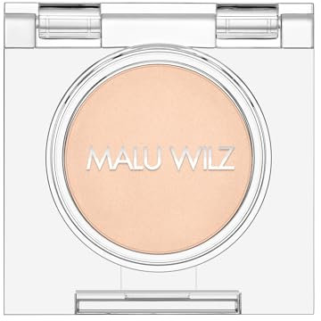 Malu Wilz Velvet Eyeshadow Nr. 02 Matt Sky Light - Federleichter Lidschatten wasserfest mit samtiger Textur, Multidimensionales Finish für das perfekte Augen Make-up