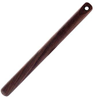Roller in Beech,Solid Rolling Pin, Large Solid Walnut Wood Rolling Pin with Hook - Ideal for Baking Gummies, Biscuits, and Noodles - 28.5cm Length