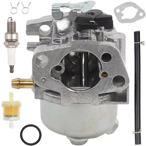 ZAMDOE 118550148/0 Carburetor for Mountfield M150 RM45 RV150 SV150 V35 V40 Engine for Champion for Stiga Petrol Lawn Mower Replace part 18550016/0 LHP16 with BML2 Spark Plug